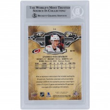Andrei Svechnikov Carolina Hurricanes Autographed 2020-21 Upper Deck Artifacts #34 Beckett Fanatics Witnessed Authenticated Card