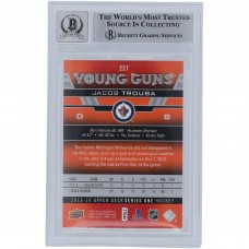 Jacob Trouba Winnipeg Jets Autographed 2013-14 Upper Deck Series 1 Young Guns #237 Beckett Fanatics Witnessed Authenticated 10 Rookie Card