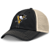 Бейсболка Pittsburgh Penguins Fanatics Black/Natural Rival Trucker