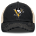 Бейсболка Pittsburgh Penguins Fanatics Black/Natural Rival Trucker