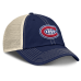 Бейсболка Montreal Canadiens Fanatics Navy/Natural Rival Trucker