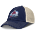 Бейсболка Colorado Avalanche Fanatics Navy/Natural Rival Trucker