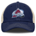 Бейсболка Colorado Avalanche Fanatics Navy/Natural Rival Trucker