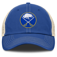 Бейсболка Buffalo Sabres Fanatics Royal/Natural Rival Trucker