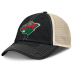 Бейсболка Minnesota Wild Fanatics Black/Natural Rival Trucker Бейсболка Minnesota Wild Fanatics Black/Natural Rival Trucker
