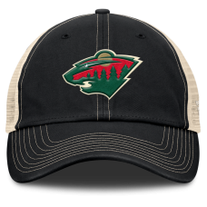 Бейсболка Minnesota Wild Fanatics Black/Natural Rival Trucker Бейсболка Minnesota Wild Fanatics Black/Natural Rival Trucker
