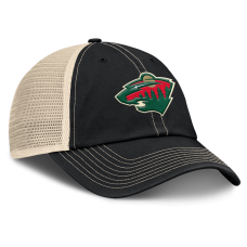 Бейсболка Minnesota Wild Fanatics Black/Natural Rival Trucker Бейсболка Minnesota Wild Fanatics Black/Natural Rival Trucker