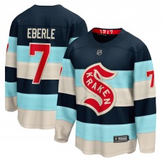 Игровая джерси Jordan Eberle Seattle Kraken 2024 NHL Winter Classic Breakaway - Deep Sea Blue