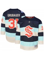 Игровая джерси Philipp Grubauer Seattle Kraken Youth 2024 NHL Winter Classic Premier Player - Deep Sea Blue