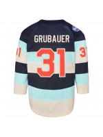 Игровая джерси Philipp Grubauer Seattle Kraken Youth 2024 NHL Winter Classic Premier Player - Deep Sea Blue