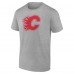 Именная футболка Calgary Flames - Heather Gray