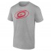 Carolina Hurricanes Heather Gray Personalized Name & Number T-Shirt
