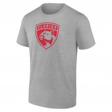 Именная футболка Florida Panthers - Heather Gray
