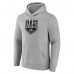 Толстовка Los Angeles Kings Personalized Name & Number - Heather Gray