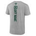 Именная футболка Minnesota Wild - Heather Gray