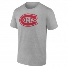 Именная футболка Montreal Canadiens - Heather Gray