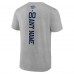 Именная футболка Nashville Predators - Heather Gray