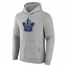 Толстовка Toronto Maple Leafs Heather Gray Personalized Name & Number