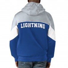 Толстовка на молнии Tampa Bay Lightning Starter Power Forward - Blue/Gray