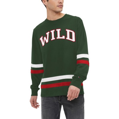 Футболка с длинным рукавом Minnesota Wild Tommy Hilfiger Nolan - Green