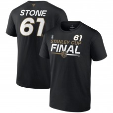 Mark Stone Vegas Golden Knights 2023 Stanley Cup Final Authentic Pro Name & Number T-Shirt - Black