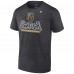 Футболка Vegas Golden Knights 2023 Western Conference Champions Locker Room - Heather Charcoal