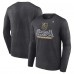 Vegas Golden Knights 2023 Western Conference Champions Locker Room Long Sleeve T-Shirt - Heather Charcoal