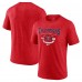 Florida Panthers Fanatics Heather Red 2023 Eastern Conference Champions Icing Tri-Blend T-Shirt