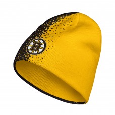 Шапка Boston Bruins adidas Split Knit - Black/Gold