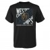 Vegas Golden Knights Youth 2023 Western Conference Champions T-Shirt - Black