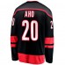 Игровая джерси Sebastian Aho Carolina Hurricanes Home Breakaway - Black