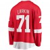 Джерси Detroit Red Wings Dylan Larkin Fanatics Branded Red Captain Home Breakaway