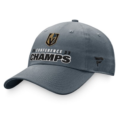 Чемпионская бейсболка Vegas Golden Knights 2023 Western Conference Champions - Gray