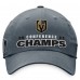 Чемпионская бейсболка Vegas Golden Knights 2023 Western Conference Champions - Gray