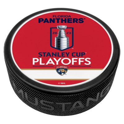 Шайба Florida Panthers Red 2023 Stanley Cup Playoffs