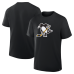 Футболка Pittsburgh Penguins Fanatics Black Elevated Essential
