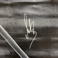 Alexander Ovechkin Washington Capitals Autographed Fanatics Authentic 40 x 44 Original Stretched Canvas Artwork - Art by Bill Lopa - Limited Edition #1/1