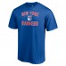 New York Rangers Royal Victory Arch T-Shirt
