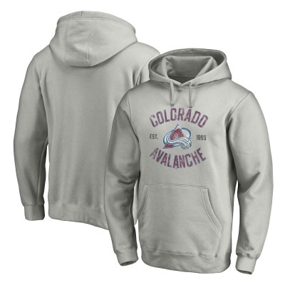 Толстовка Colorado Avalanche Heather Gray Heritage