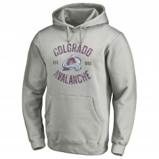 Толстовка Colorado Avalanche Heather Gray Heritage