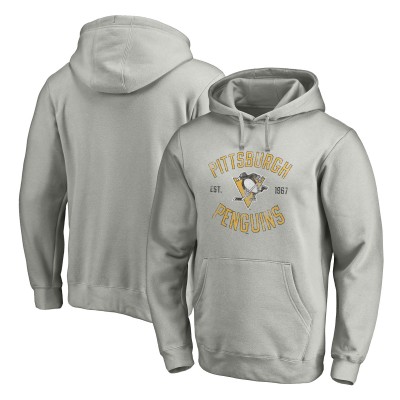 Толстовка Pittsburgh Penguins Heritage - Heather Gray