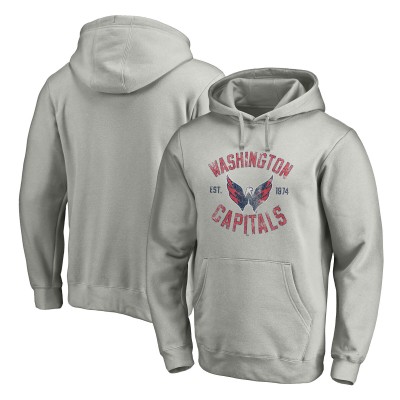 Толстовка Washington Capitals Heritage - Heather Gray