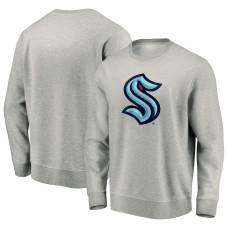 Seattle Kraken Gray Pullover Sweatshirt