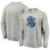 Seattle Kraken Gray Pullover Sweatshirt