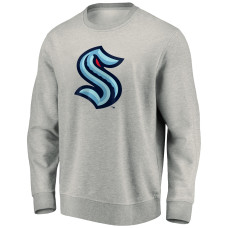 Seattle Kraken Gray Pullover Sweatshirt