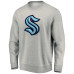 Seattle Kraken Gray Pullover Sweatshirt