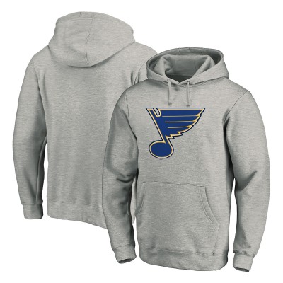 Толстовка St. Louis Blues Primary Logo - Gray