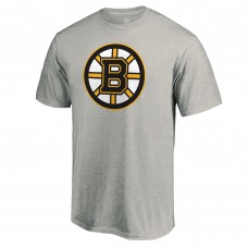 Футболка Boston Bruins Primary Logo - Heather Gray