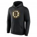 Boston Bruins Black Primary Logo Pullover Hoodie
