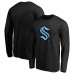 Seattle Kraken Black Primary Logo Long Sleeve T-Shirt Seattle Kraken Black Primary Logo Long Sleeve T-Shirt